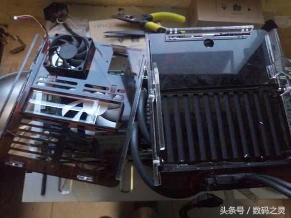 改造显卡机箱,广达双子星自制机箱