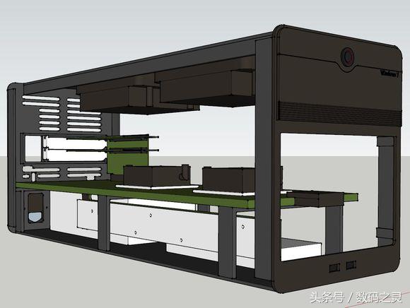 改造显卡机箱,广达双子星自制机箱