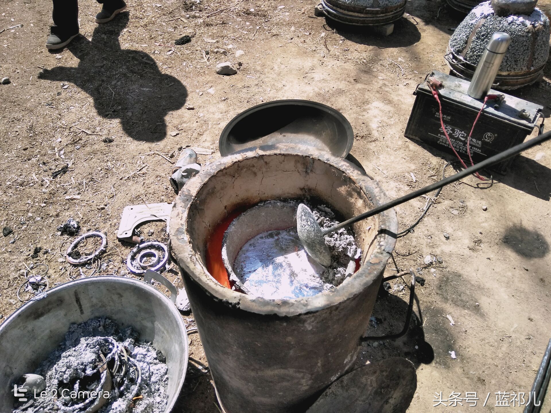 农村倒锅创意手艺,农村传统手艺倒铝锅视频