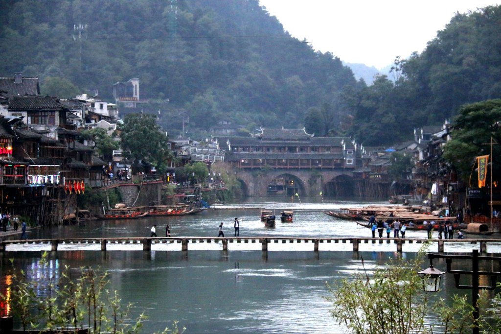 湖南沈从文故居,沈从文的故乡湘西凤凰古城