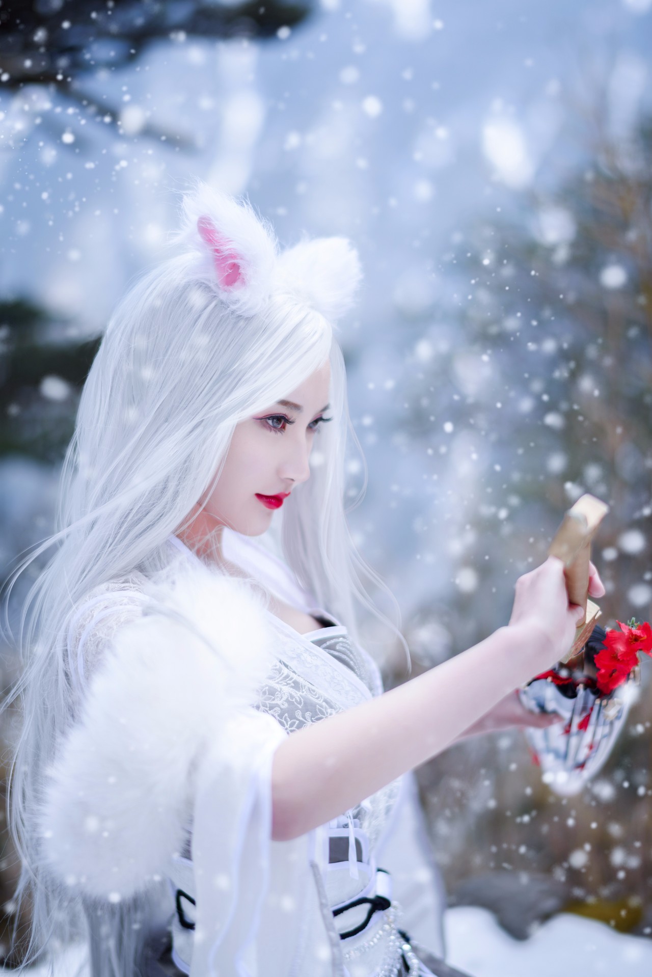 白雪X狐妖X小姐姐！超美独孤COS