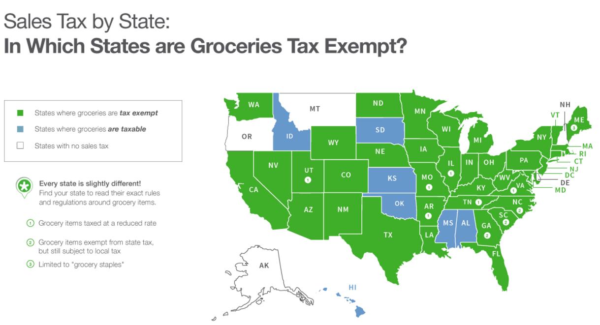 美国哪州购物最划算？美国免税州及各州消费税率一览表