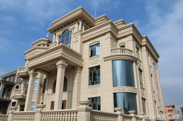 石感漆十大品牌排名,最新外墙石感漆效果图