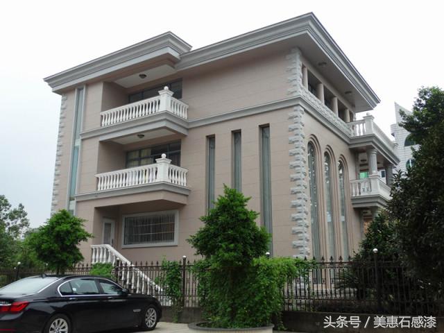 石感漆十大品牌排名,最新外墙石感漆效果图