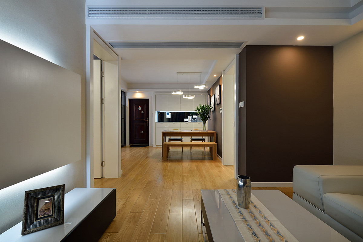 装修房子效果图简单大气温馨明亮,三室一厅简单清爽装修120平方