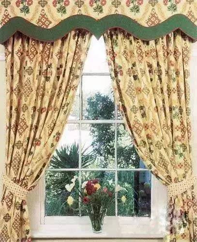 窗帘帘头图案,窗帘帘头款式大气房间