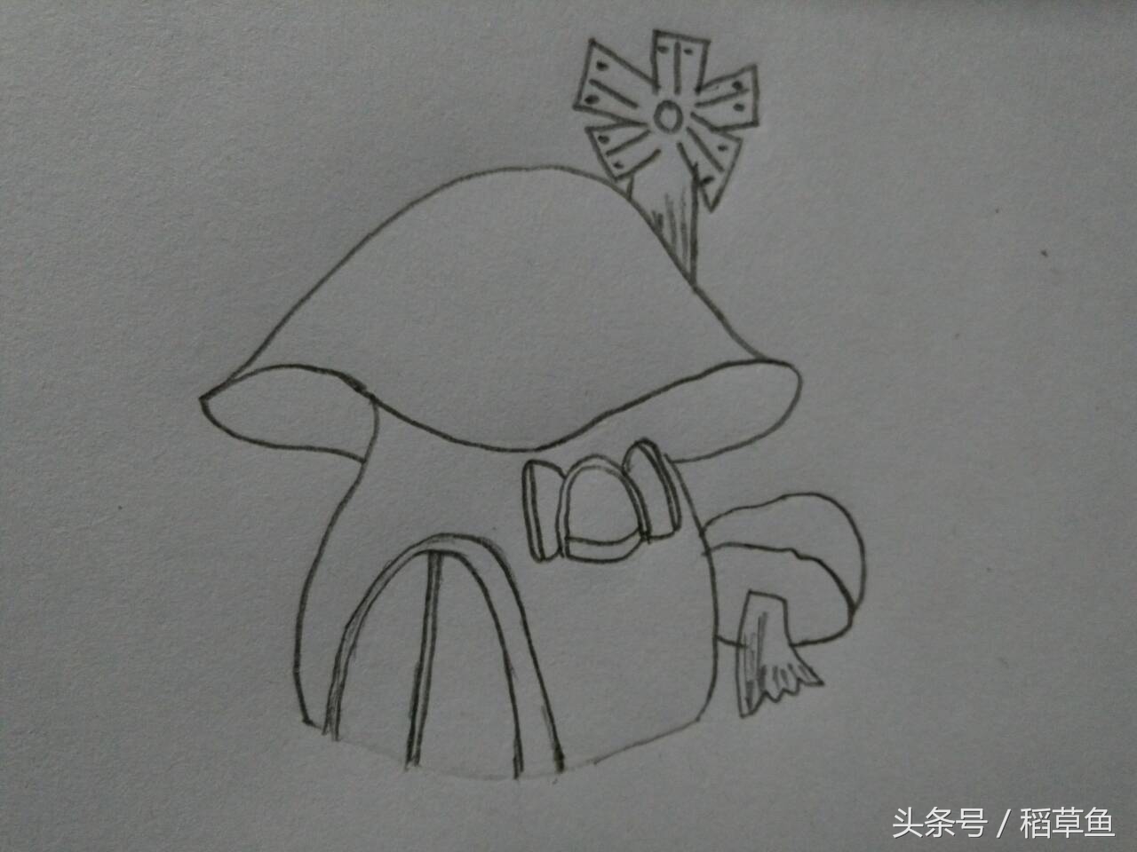 简笔画可爱卡通人物鳄鱼,画画鳄鱼超简单的简笔画