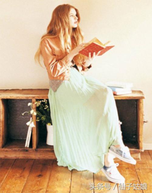 棉麻裙子配5款鞋，秒晋升文艺女青年
