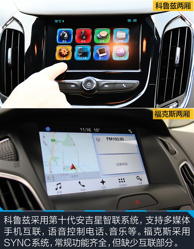 科鲁兹对比福克斯哪款好,两厢雪佛兰科鲁兹值得买吗