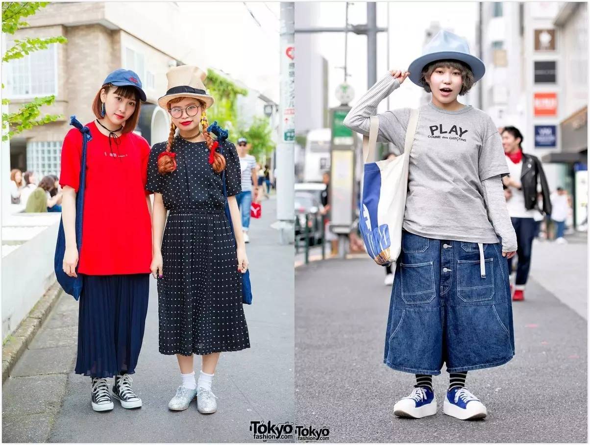 原宿街拍夏天穿什么,原宿潮酷穿搭