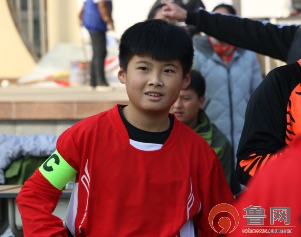 校园最佳球员——枣庄市及第足球俱乐部球星李昊洋