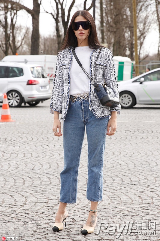 唐嫣杨幂穿灰色大衣竟美成这样,唐嫣同款包包好抢眼