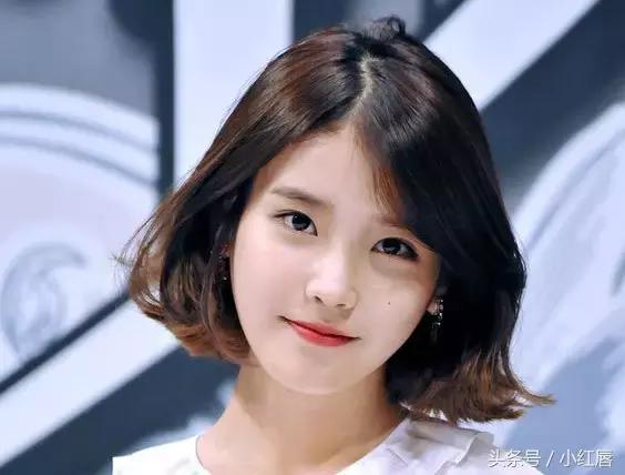 夏季周冬雨同款发型,女明星周冬雨短发发型