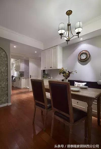 140平装修效果图简约美式,140平四室法式极简