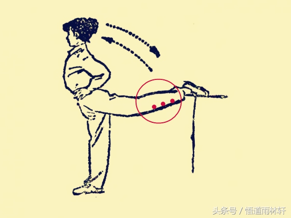 养生武术练习,少林武术基本功压腿