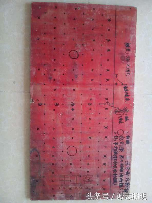 水晶吊灯手工diy制作,石膏板水晶吊灯的底座安装方法