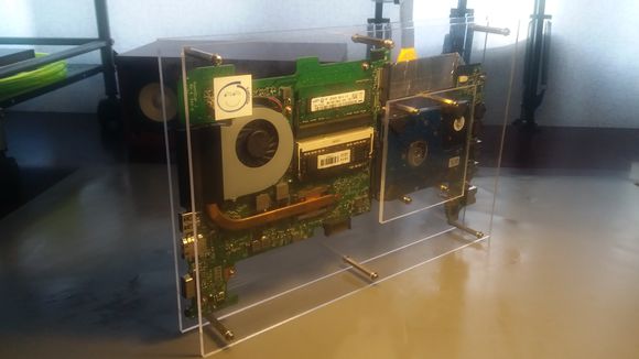 旧办公电脑机箱diy,diy木制笔记本电脑机箱