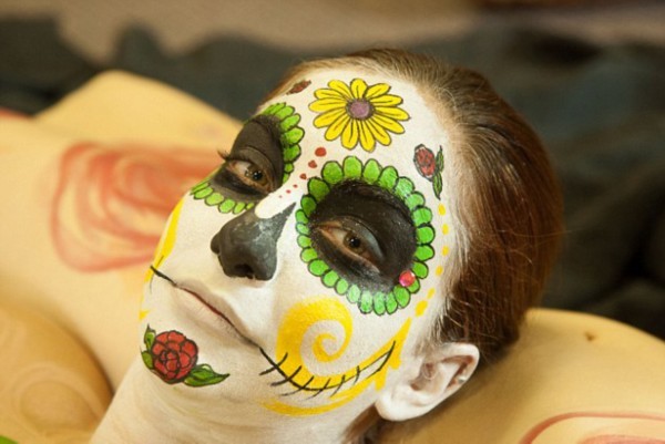 艺术家用自然物制作的作品图片,艺术家用自然的图案变成图谱