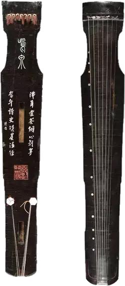 历代古琴的基础知识,中国古琴辨识图