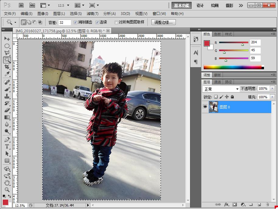 ps快速制作一寸二寸照片,ps免费证件照制作一寸至二寸照片
