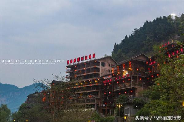 乌江百里画廊景区全景,千里乌江百里画廊古镇