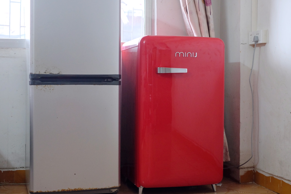 复古大系列冰箱,老式旋转式冰箱