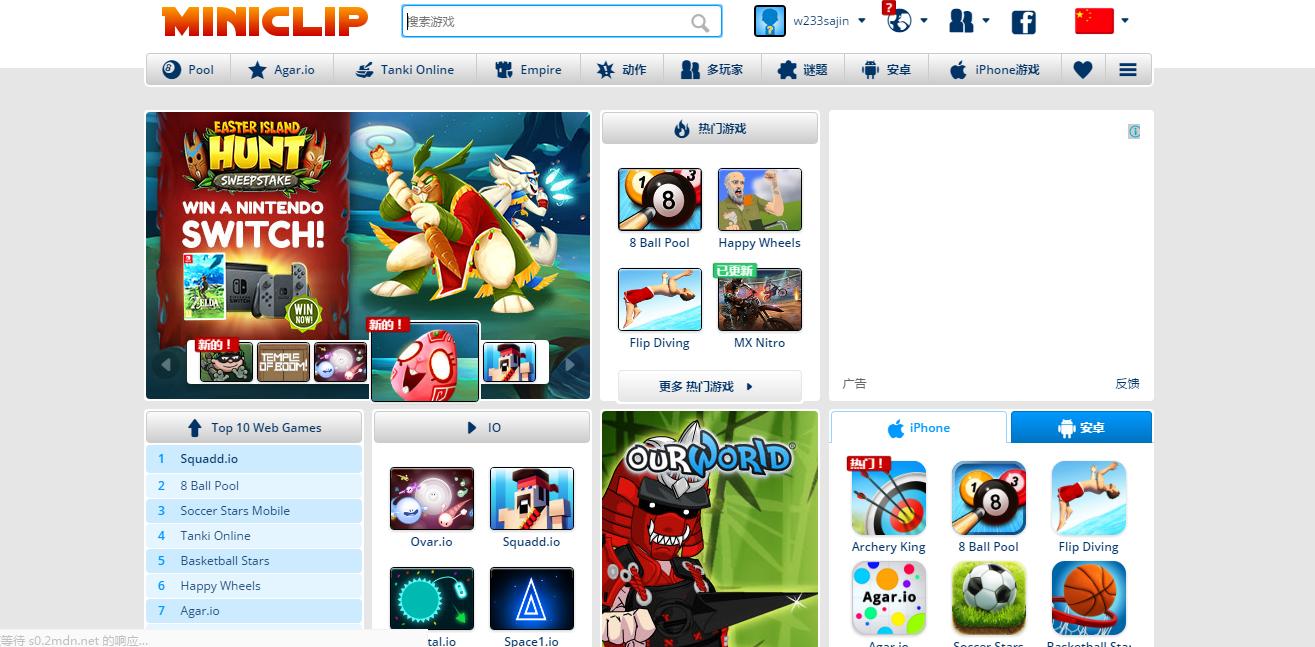 国内小游戏网站排行榜,国外火爆小游戏网站有哪些