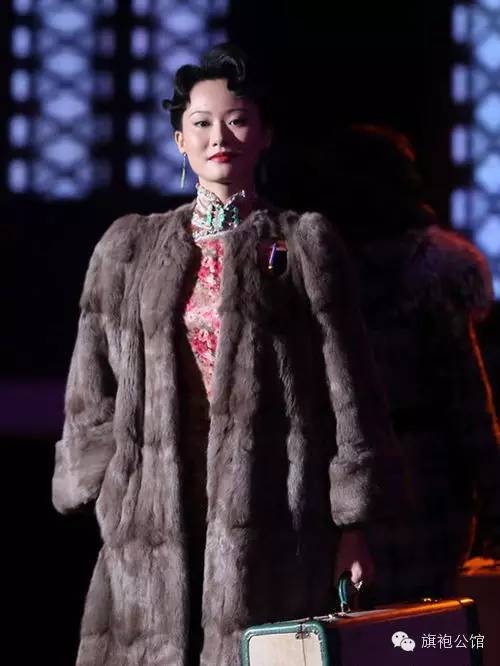 金陵十三钗玉墨旗袍造型,复古旗袍妆金陵十三钗