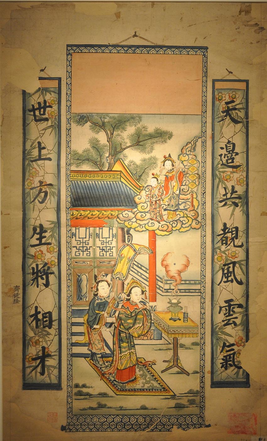 中国民间传统年画总结,中国年画大全民间