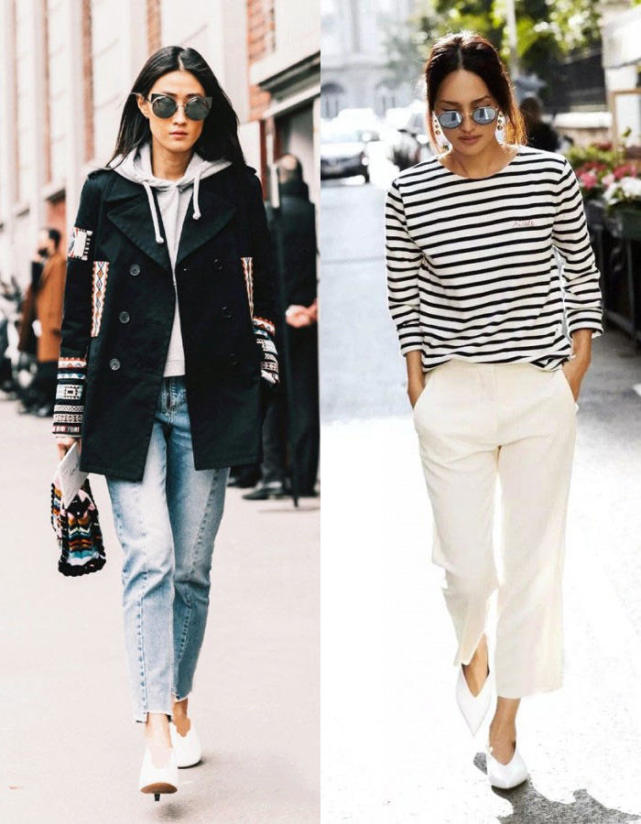 v型鞋口尖头鞋,比较适合夏天穿的潮鞋