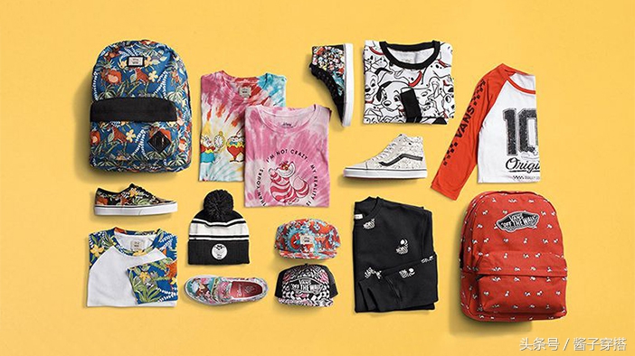 潮鞋个性联名,vans海绵宝宝联名鞋粉色