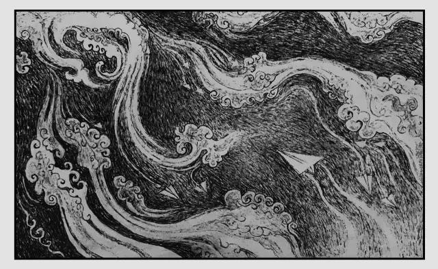 插画师迷狸:路过,停留