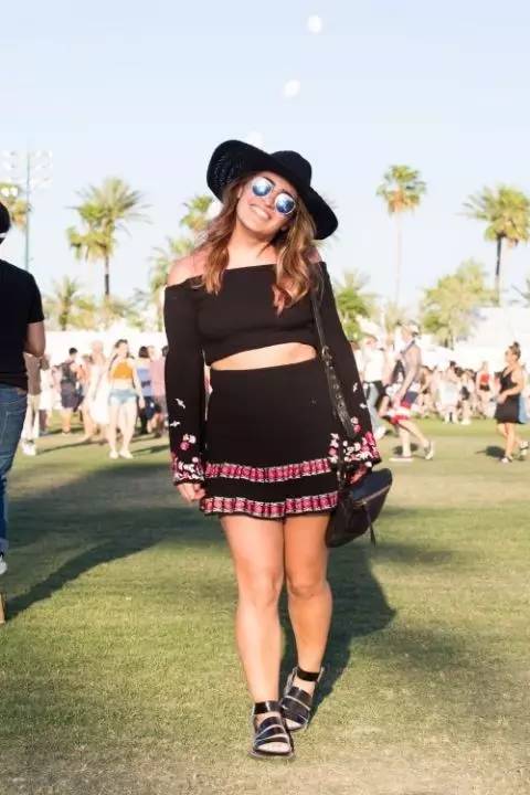 国际音乐节图片,音乐节穿搭元素