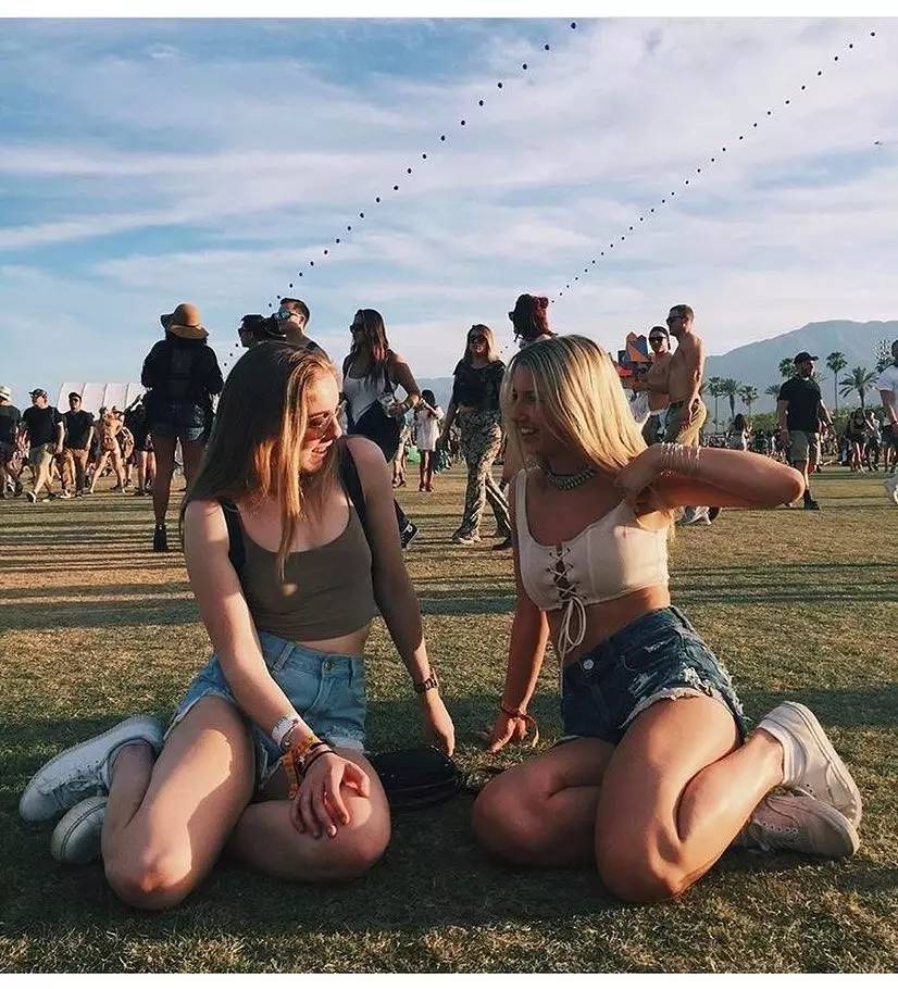 国际音乐节图片,音乐节穿搭元素