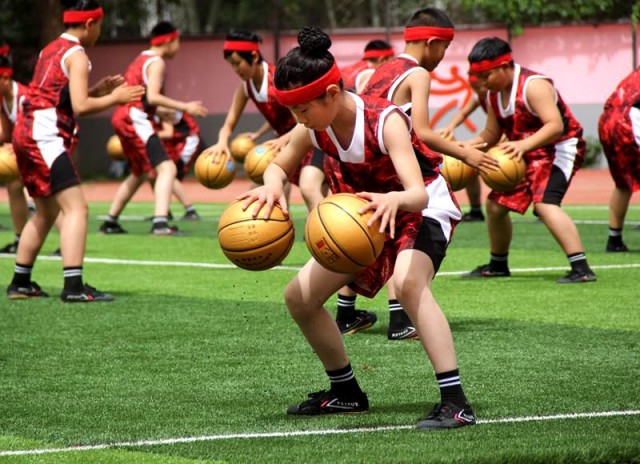 狂欢嘉年华表演,济南市中区小学春季运动会