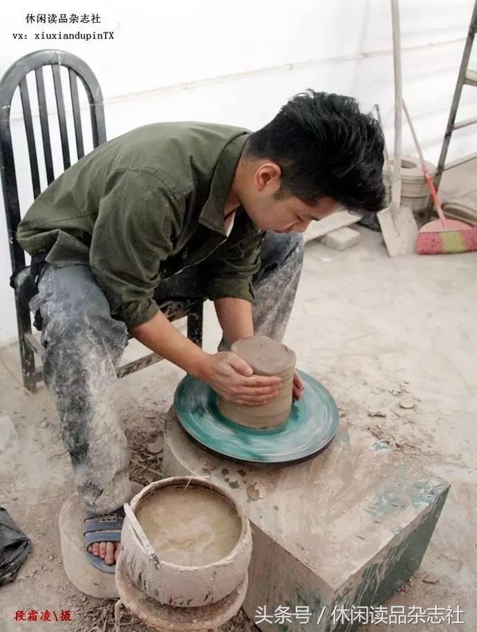 大唐钧窑手工打造钧瓷,钧瓷入窑烧制前欣赏