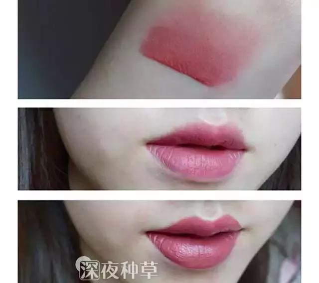 ysl小黑条302平替口红,ysl口红打印机全色系测评