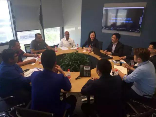 印度知名光伏企业高管代表团赴南京天创电子参观交流