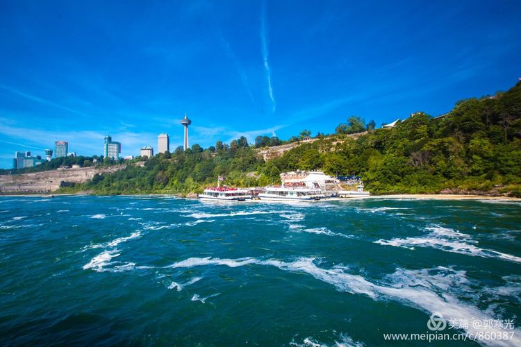 尼亚加拉大瀑布观景台,游美国尼亚加拉大瀑布