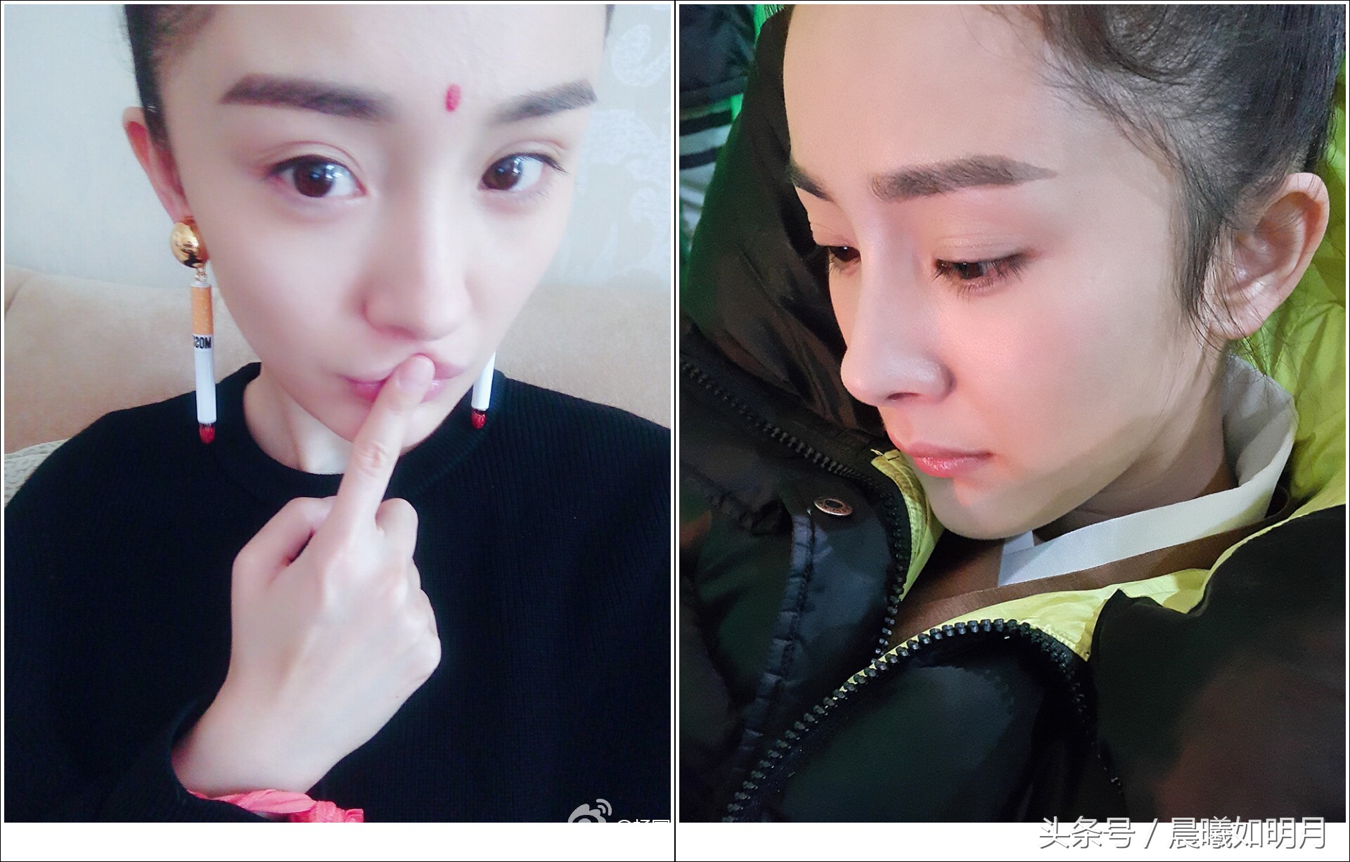 非主流头像图片杨幂,少女杨幂无修图照片