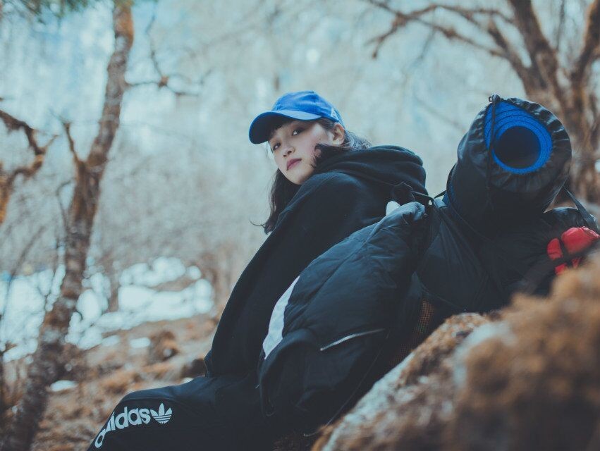 成体背包客带起包子重回甲尔猛措