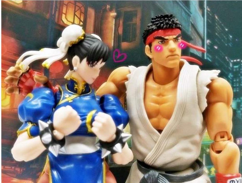 「每日模玩」,SHF快打旋风隆春丽不专业开箱附带脑洞小剧场