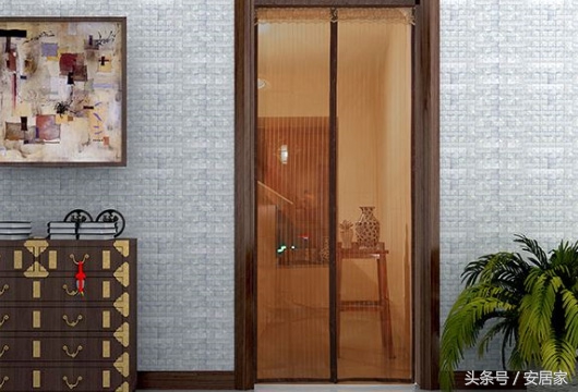 防盗门能用防蚊门帘吗,防盗门装什么防蚊门帘最好