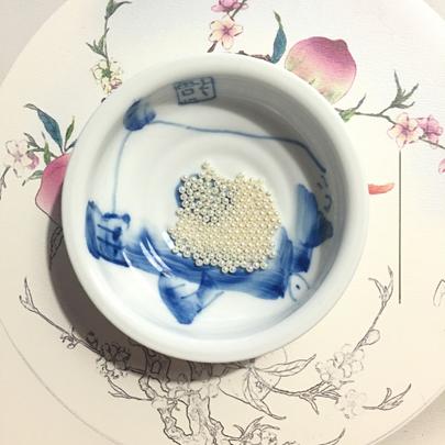 清宫十八子手串的小珍珠,清宫简易造型的教程