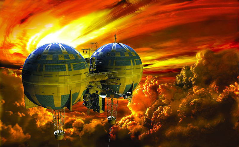 在金星生活,金星生活场景