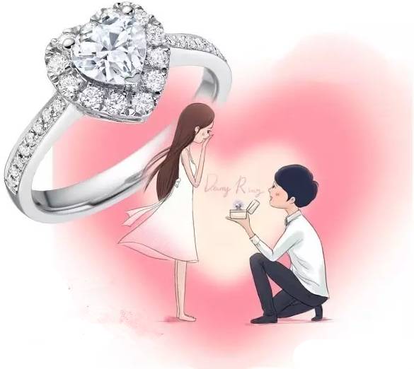 钻戒分数是主钻和碎钻一起算的吗,60分钻戒的寓意象征