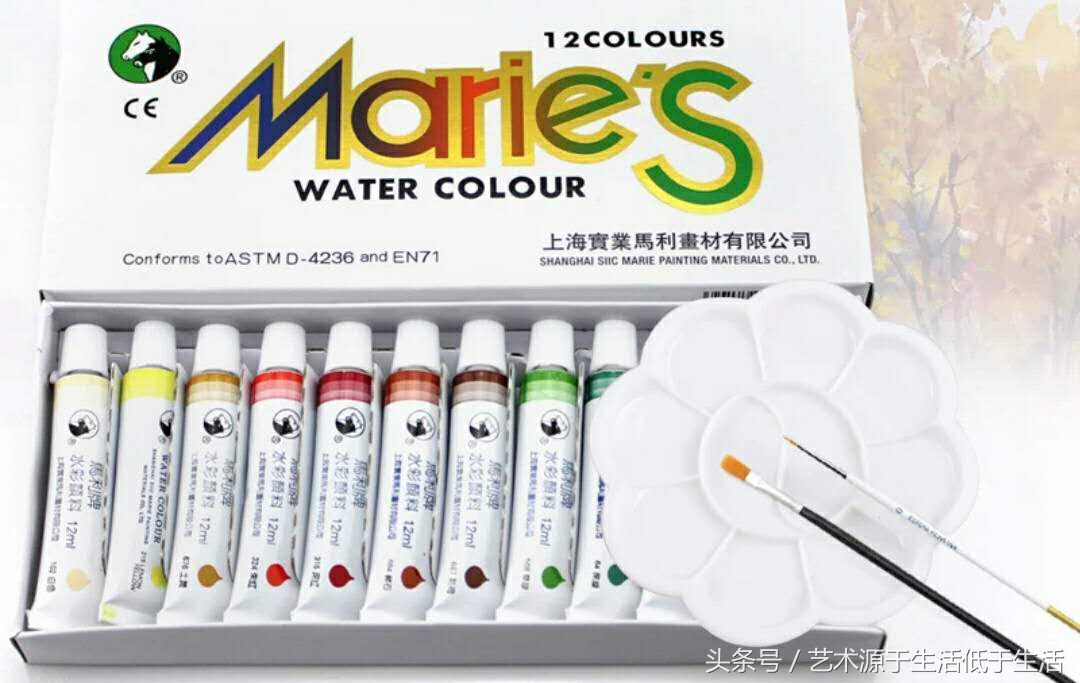 水彩颜料利用,水彩颜料怎么用不会过敏