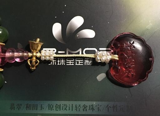 清宫十八子手串的小珍珠,清宫简易造型的教程