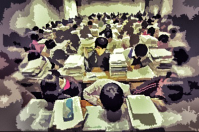 给老师捧哏,给老师捧哏的学生