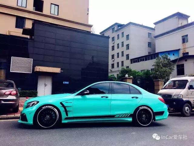 浙江奔驰glc260改装案例,浙江杭州奔驰改装c200